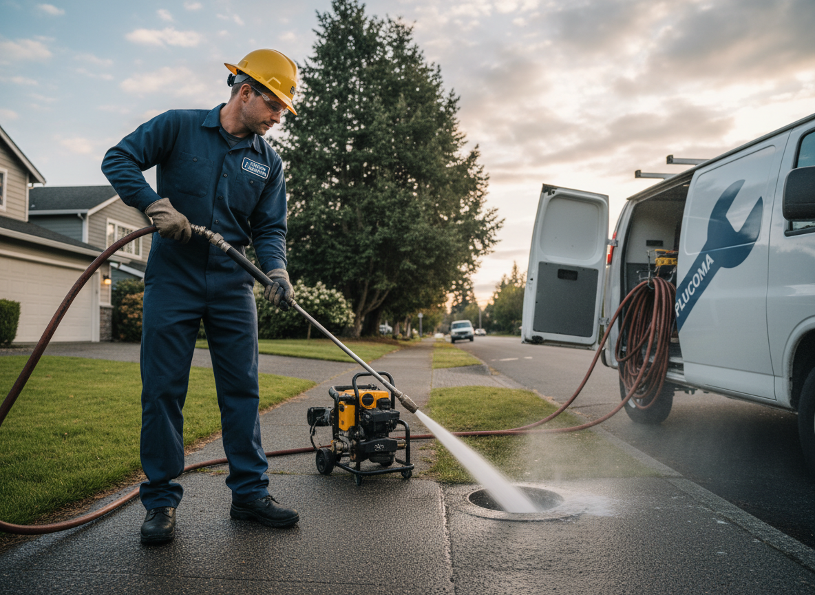 Sewer Hydro Jetting in Sammamish, WA