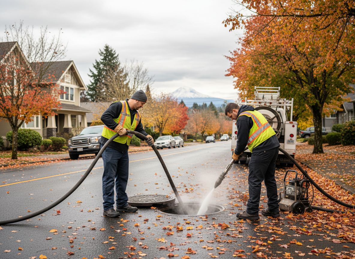 Seasonal Sewer Maintenance: Why Fall Is Ideal for Hydro Jetting in Tacoma