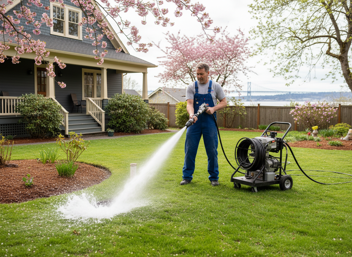 Sewer Hydro Jetting in Fircrest, WA 98466