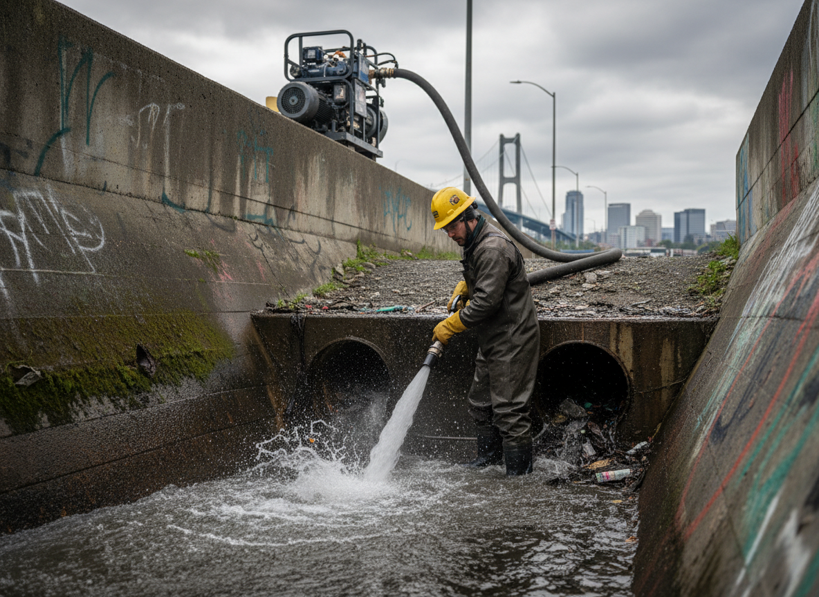 Hydro Jetting in Tacoma, WA