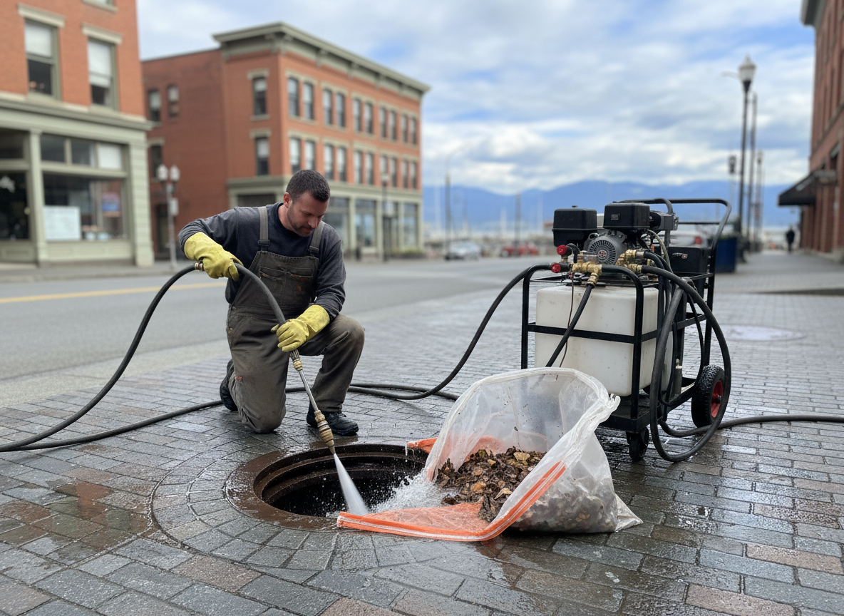 Sewer Hydro Jetting in Elma, WA