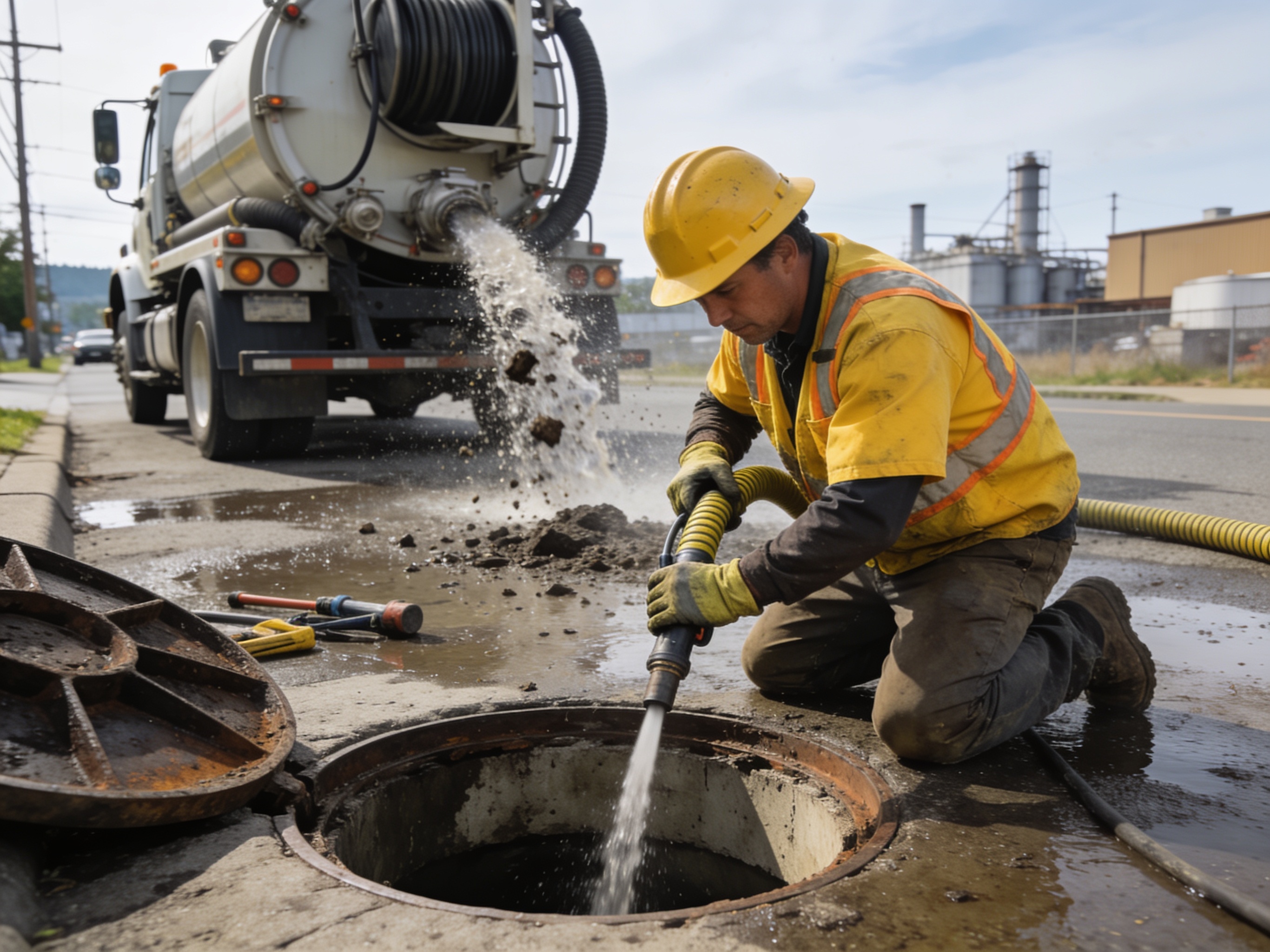 Sewer Hydro Jetting in Arlington, WA